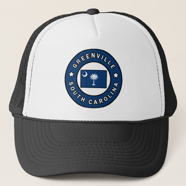 Greenville South Carolina Trucker Hat (Front)