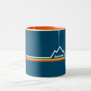 Greenville, South Carolina Two-Tone Coffee Mug