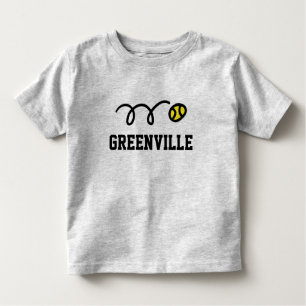 Greenville tennis t-shirts for men women & kids