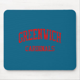 Greenwich High School Hs Greenwich Ct Vintage Srts Mouse Pad