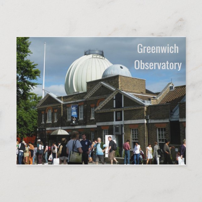 Greenwich Observatory Postcard (Front)