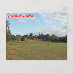 Greenwich Park, London Postcard
