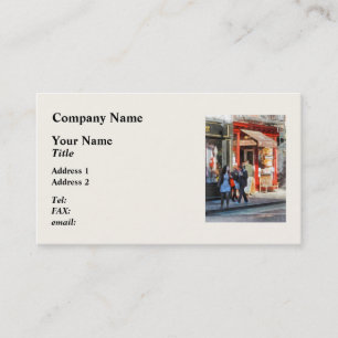 Greenwich Village Bakery Business Card