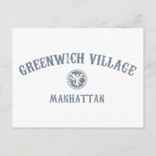 Greenwich Village Postcard