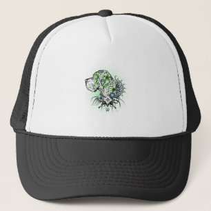 Greeny Great Dane Trucker Hat