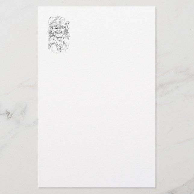 Greetin’s Matey! Stationery (Front)
