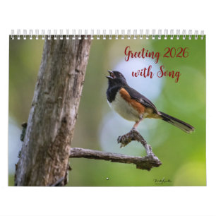 Greeting 2026 with Song Calendar