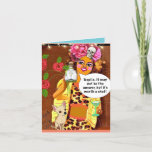 Greeting  Card<br><div class="desc">Badgirlart</div>