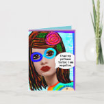 Greeting  Card<br><div class="desc">Badgirlart</div>