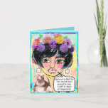 Greeting  Card<br><div class="desc">Badgirlart</div>