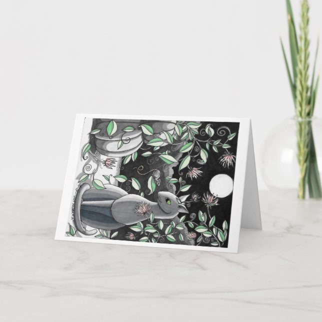 Greeting card: A Quiet Conversation Card (Front)