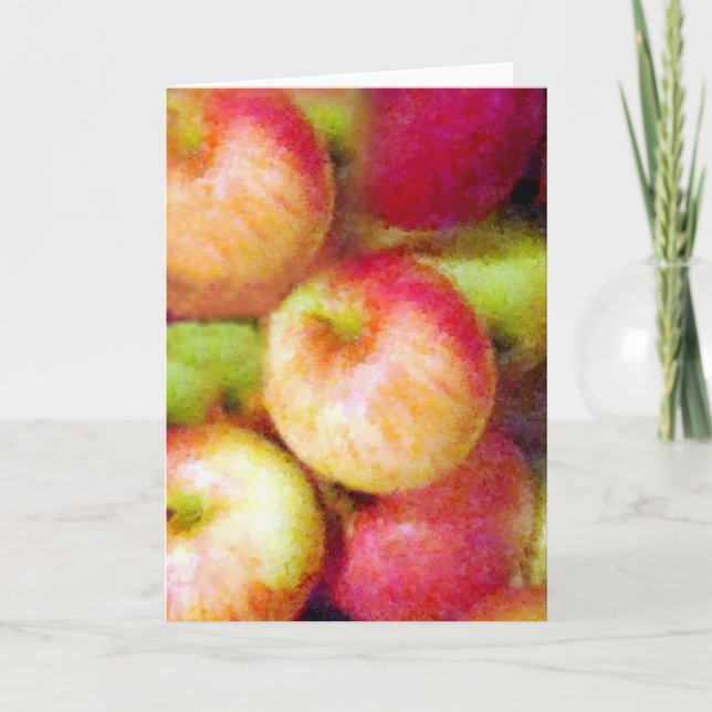 GREETING CARD: Apples to Apples Card (Front)