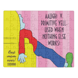Greeting Card Best Mum Jigsaw Puzzle