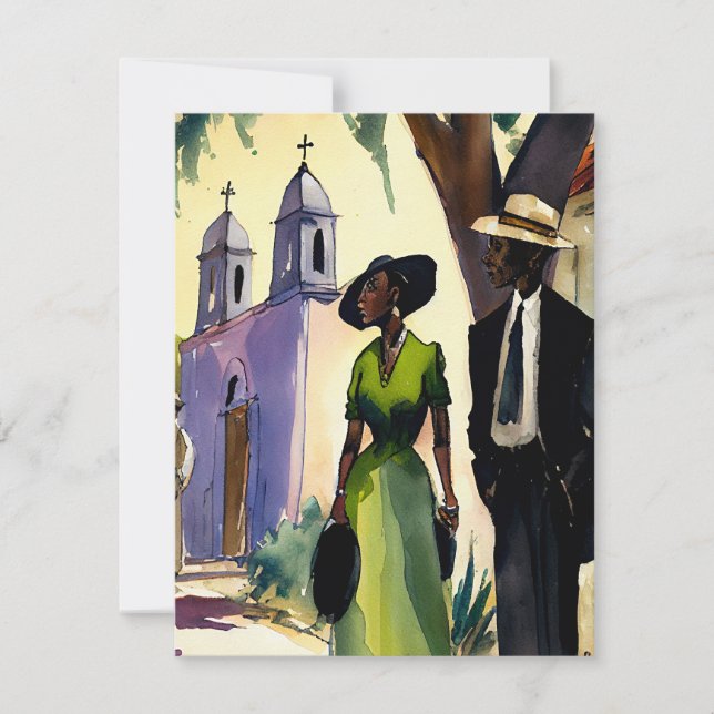 Greeting Card -Church Services #11 (Easter) (Front)