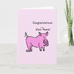 Greeting card- Congratulations on the New Home Card