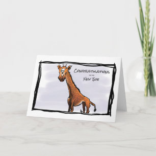 Greeting Card Congratulations on the new job
