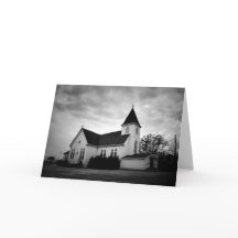 Greeting Card - Country Church