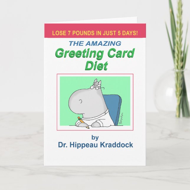 GREETING CARD DIET (Front)