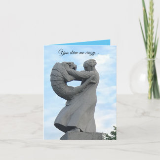 Greeting Card Drive Me Crazy