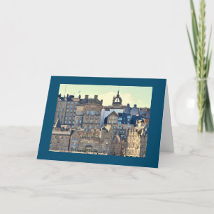 Greeting Card Edinburgh Old Town