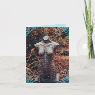 Greeting Card Femininity Statue