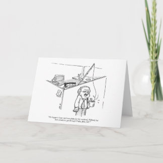 Greeting Card - Fishing Cartoon - Eager Cast