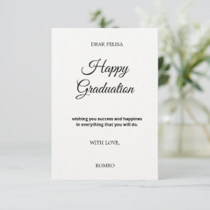Greeting Card FOR GRADUATION