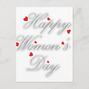 Greeting card for international womens day