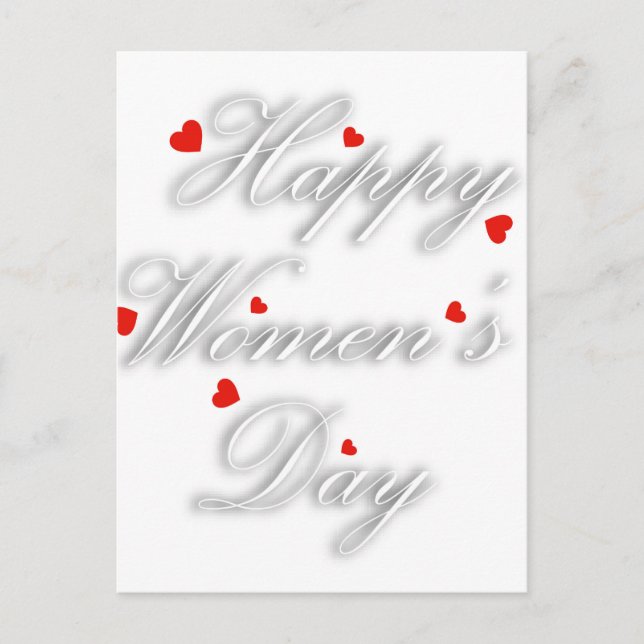 Greeting card for international womens day (Front)