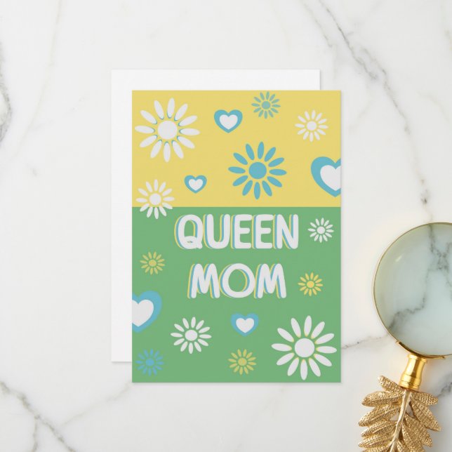 Greeting Card for mum (Front/Back In Situ)