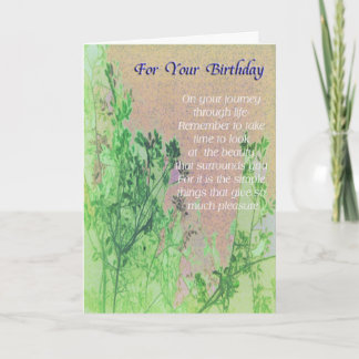 Greeting Card General Birthday