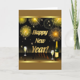 Greeting Card Happy New Year