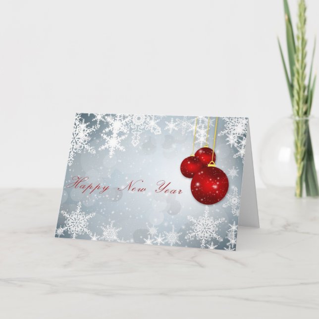 Greeting Card - Happy New Year (Front)