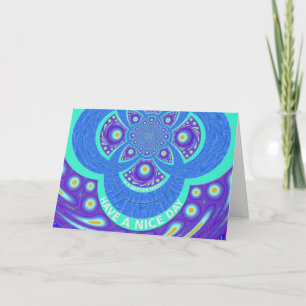 Greeting Card Horizontal Template