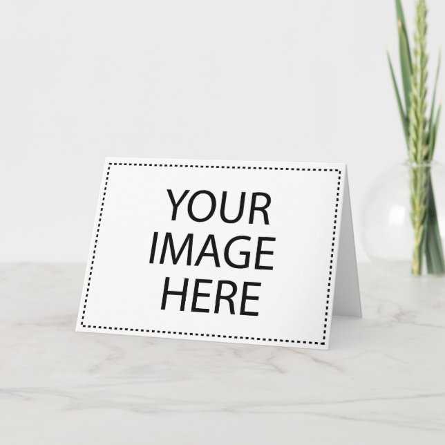 Greeting Card Horizontal Template (Front)
