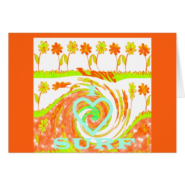 Greeting Card Horizontal Template (Front Horizontal)