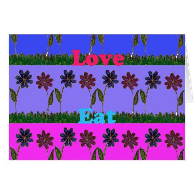 Greeting Card Horizontal Template (Front Horizontal)