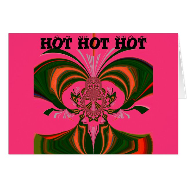 Greeting Card Horizontal Template (Front Horizontal)