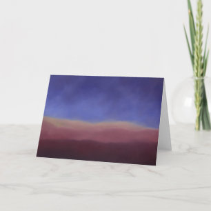 Greeting Card - January Desert