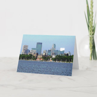 Greeting Card: Lake Calhoun, Minneapolis, MN Card
