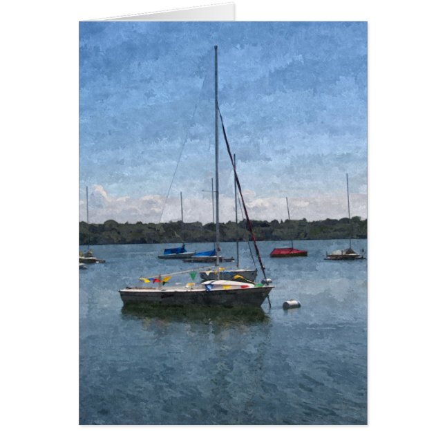 GREETING CARD: Lake Harriet Boats, Mpls., MN_Card (Front)
