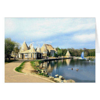 GREETING CARD: Lake Harriet, Mpls., MN_Card