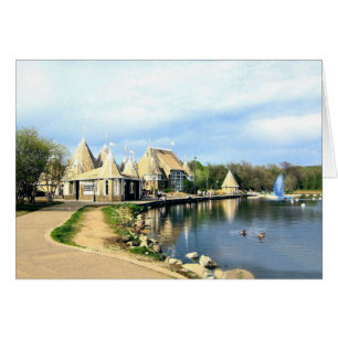 GREETING CARD: Lake Harriet, Mpls., MN_Card