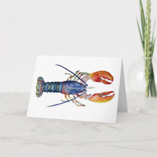 Greeting Card, Lobster Card