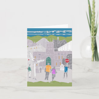 Greeting Card Malvern Hills UK Artwork