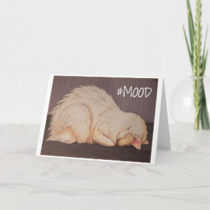 Greeting card: #MOOD Card