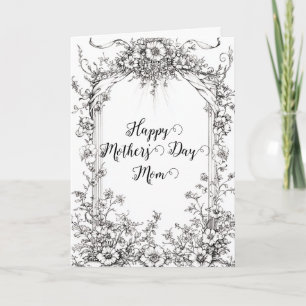 Greeting Card, Mother's Day, Invitation
