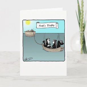 Greeting Card: Noah's Dinghy Card