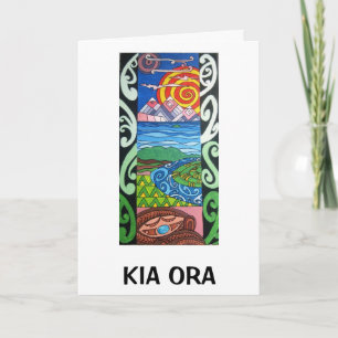 Greeting Card - NZ- Kiaora - Arohanui