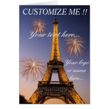 Greeting card Paris - Tour Eiffel #2